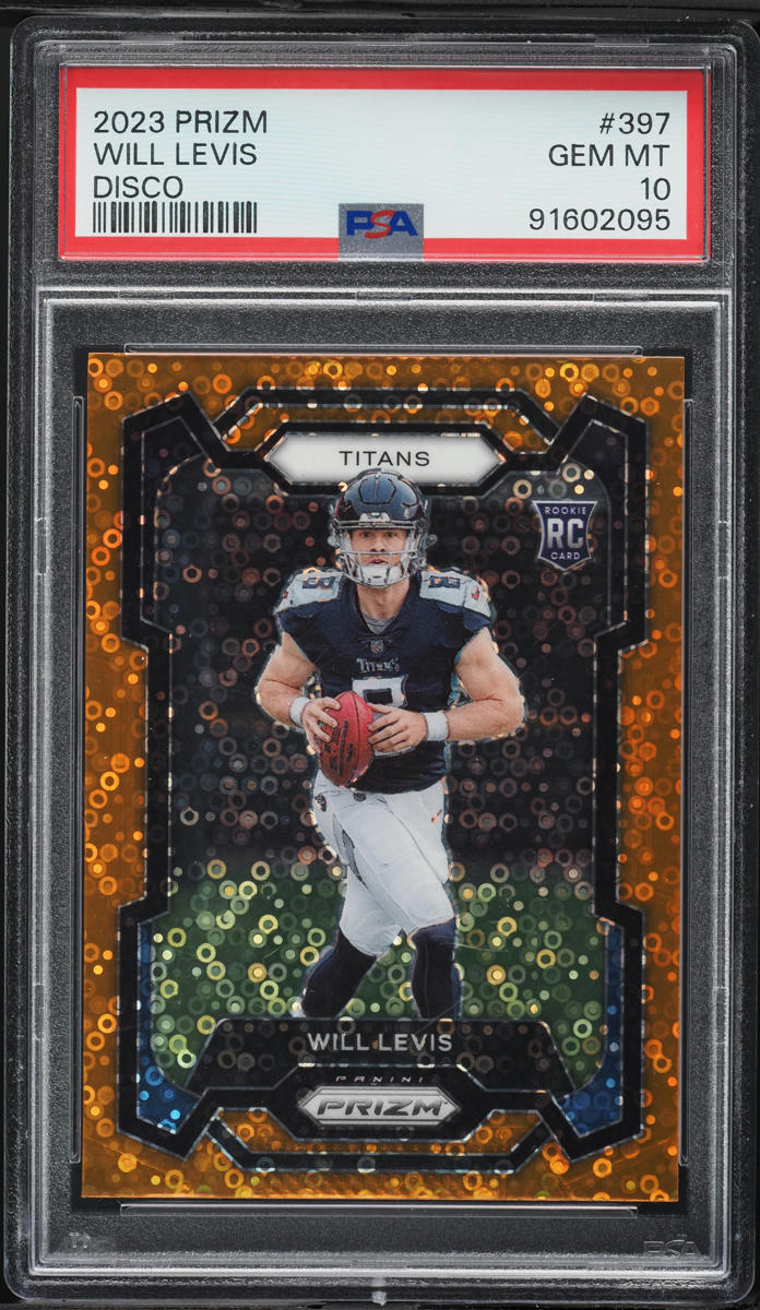 2023 Panini Prizm Disco Will Levis ROOKIE #397 PSA 10 GEM MINT