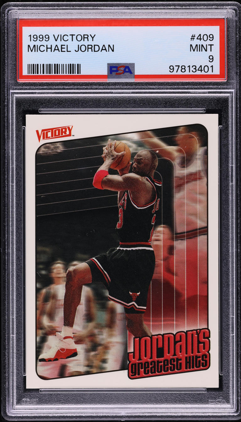 1999 Upper Deck Victory Michael Jordan #409 PSA 9 MINT