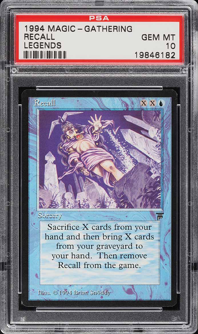 1994 Magic The Gathering MTG Legends Amrou Kithkin PSA 9 MINT on