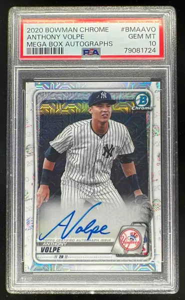 その他 2020 bowman anthony volpe auto psa10 ANTHONY VOLPE ROOKIE: 2020 BOWMAN CHROME 250/139 PSA10💎🔥📈 | eBay