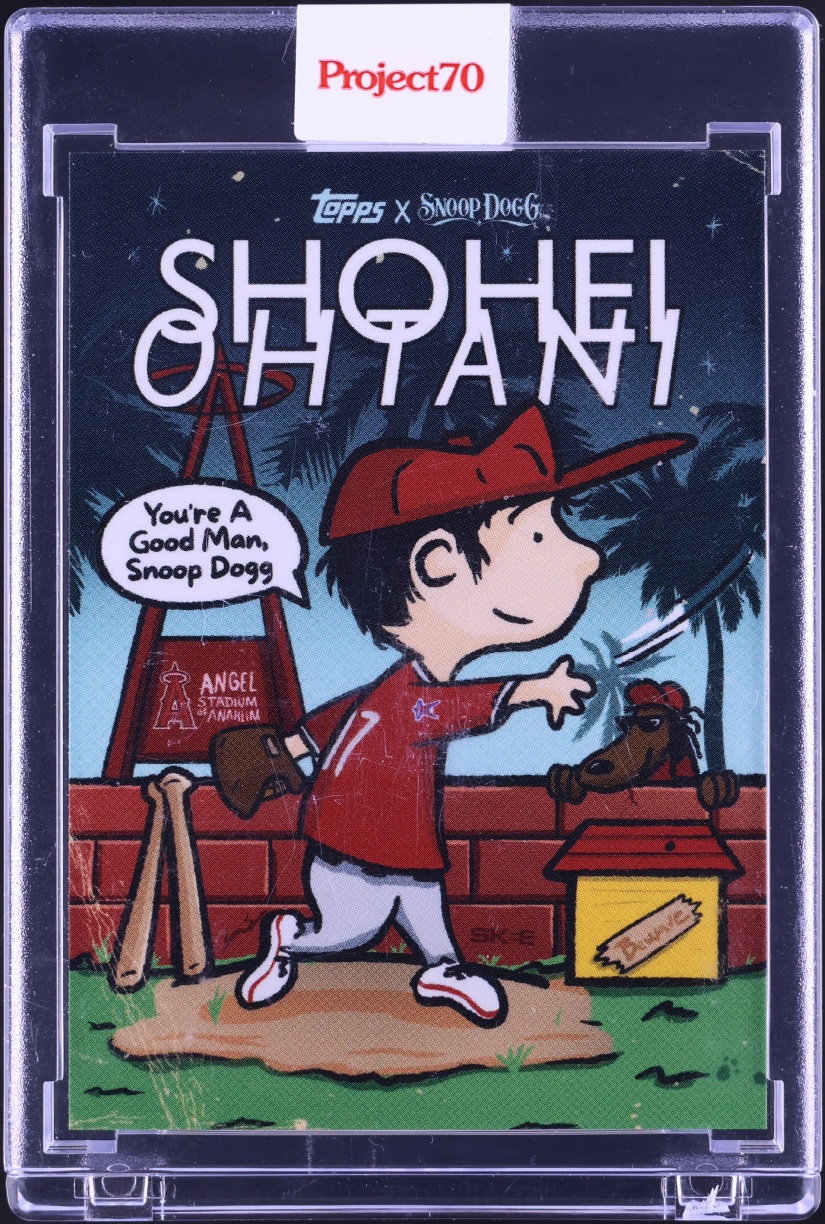 2022 Topps Project 70 By Snoop Dogg Shohei Ohtani #890
