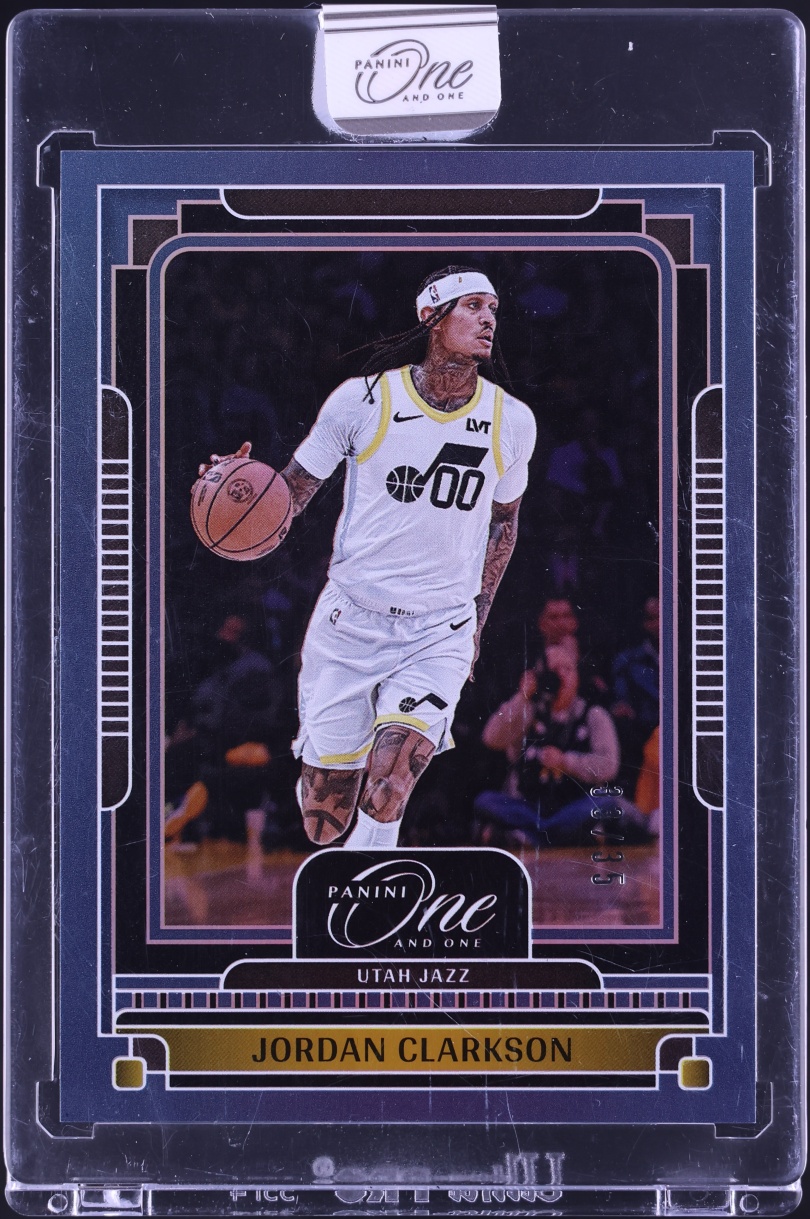 2024 Panini One And One Blue Jordan Clarkson /35 #84
