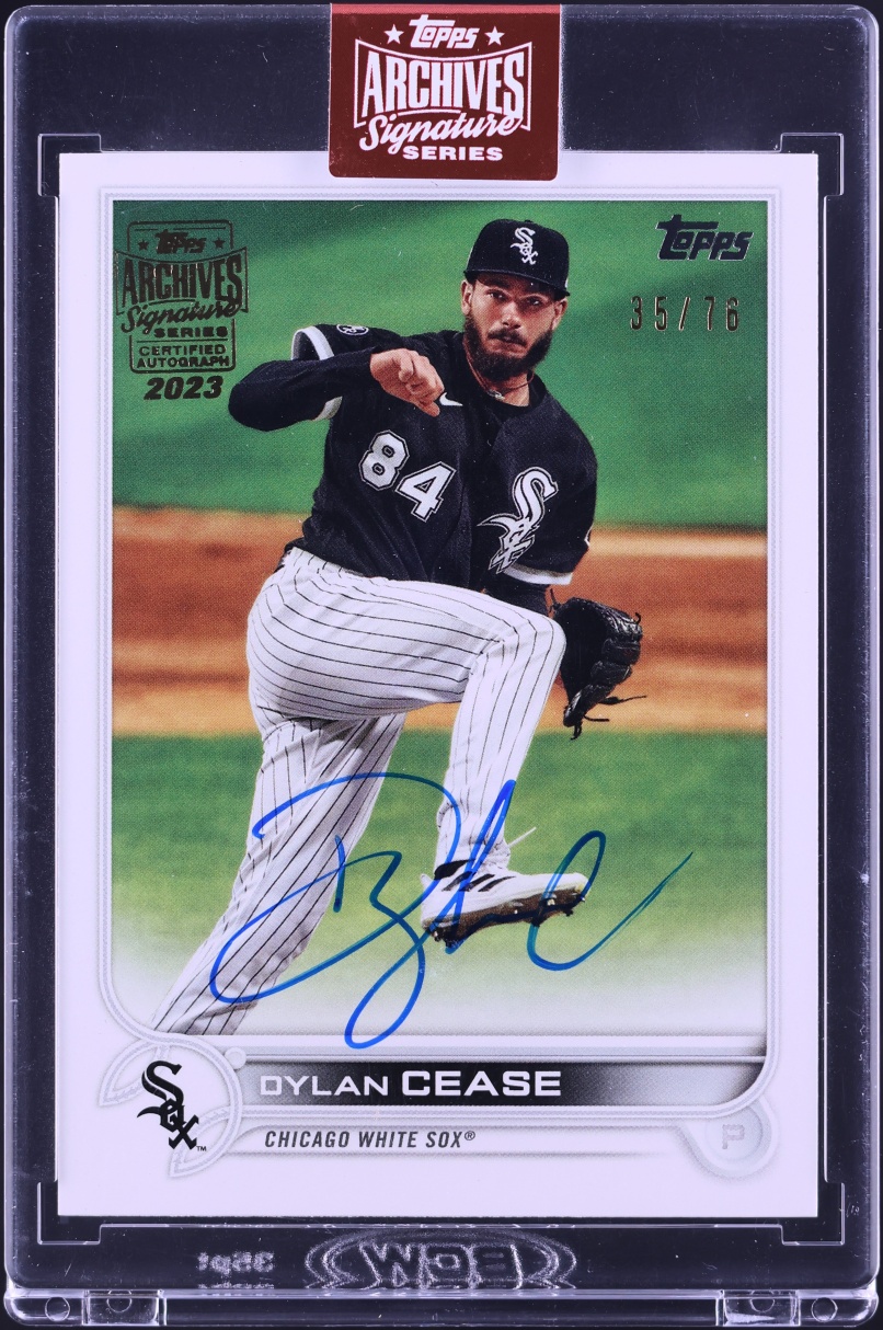 2023 Topps Archives Signature Series '22 Dylan Cease AUTO /76 #433