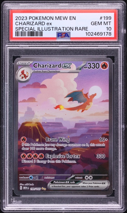 2023 Pokemon Scarlet & Violet 151 SIR Charizard ex #199 PSA 10 GEM MINT