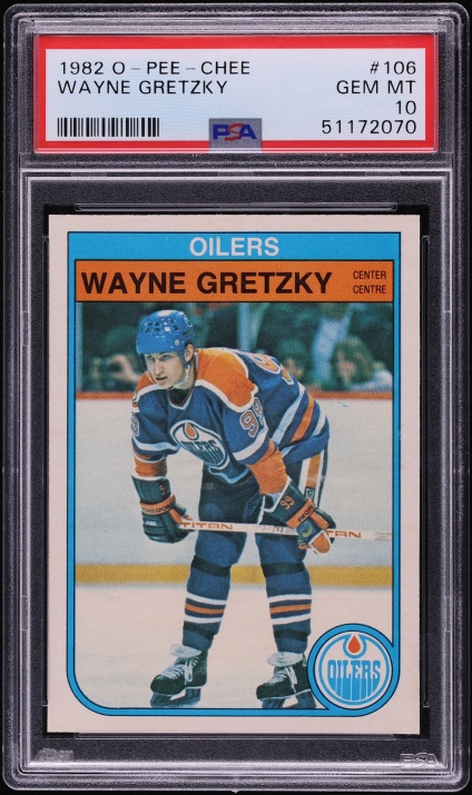 1982 O-Pee-Chee Hockey Wayne Gretzky #106 PSA 10 GEM MINT
