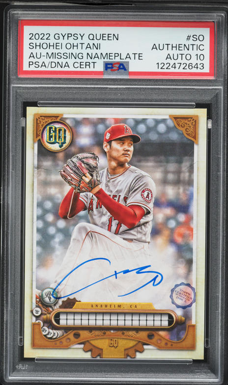 2022 Topps Chrome Shohei Ohtani #1 PSA 10 GEM MINT on Fanatics Collect