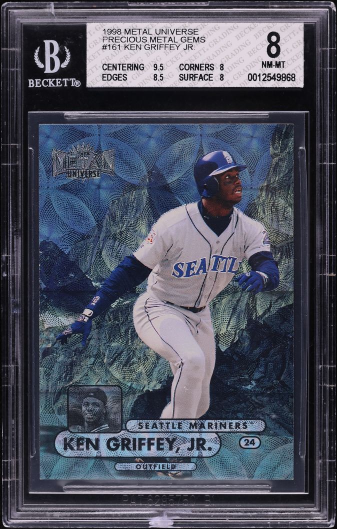 1998 Metal Universe Precious Metal Gems PMG Ken Griffey Jr. /50