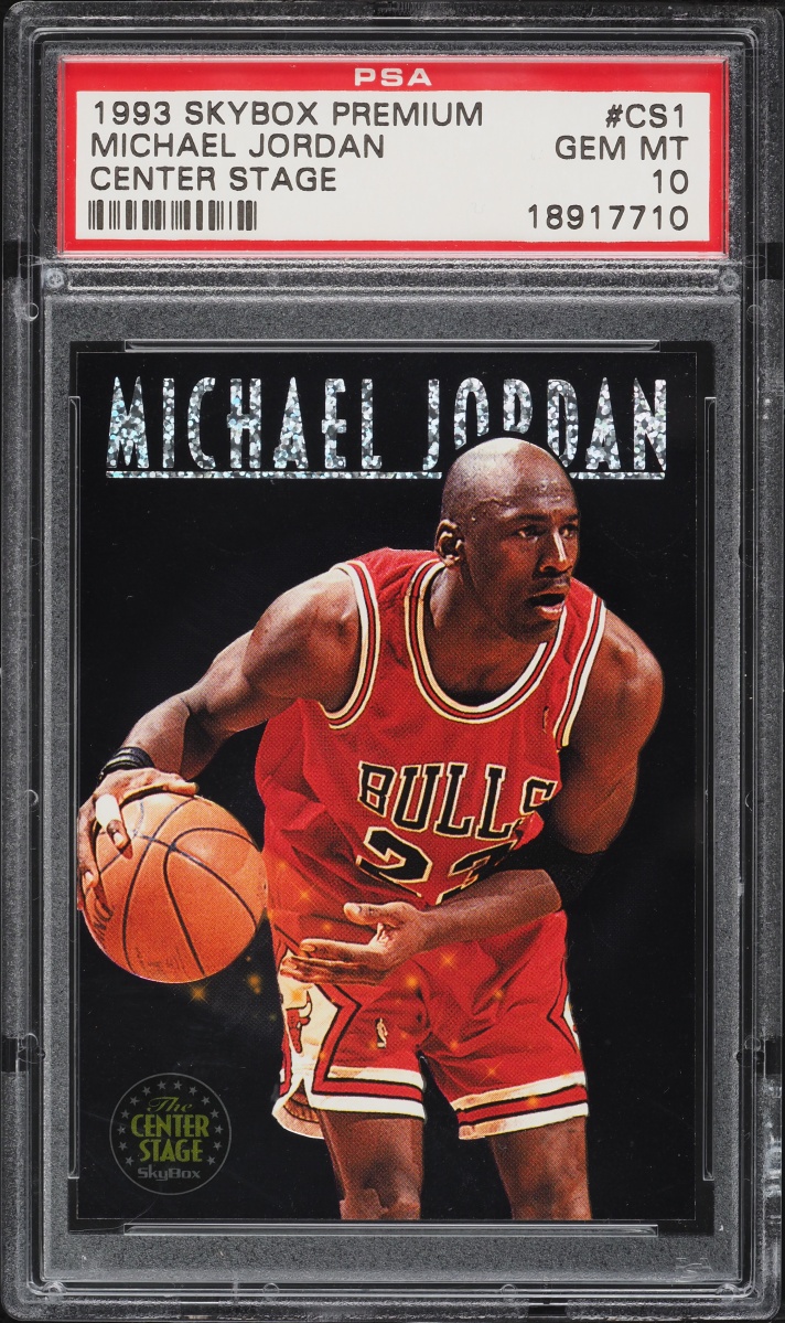 1993 Skybox Premium Center Stage Michael Jordan #CS1 PSA 10 GEM MINT