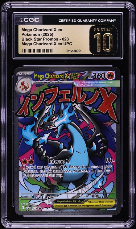 2025 Pokemon Mega Evolution Promo Ultra Premium Full Art Mega