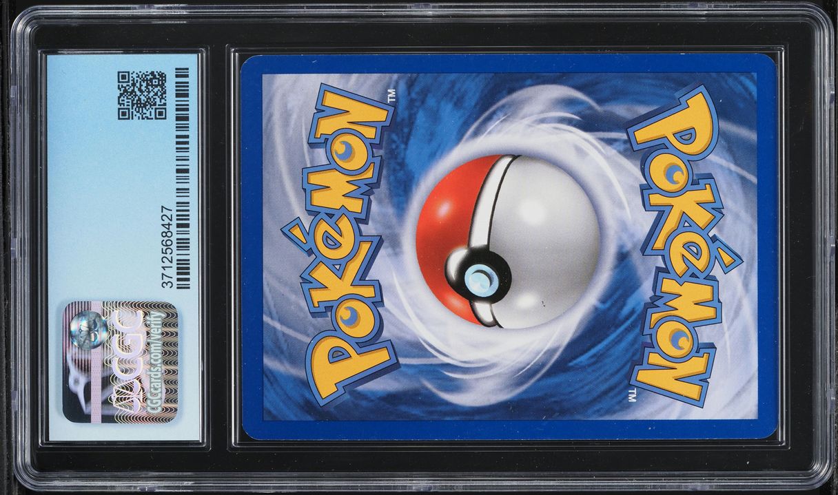 2010 Pokemon Undaunted Top Half Holo Kyogre & Groudon Legend #87 CGC 8 NM-MT