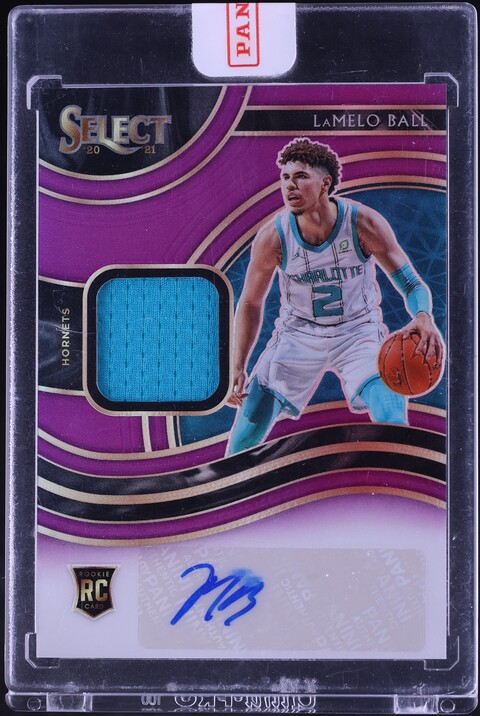 2020 Panini Prizm Draft Picks Silver LaMelo Ball ROOKIE #3 PSA 9