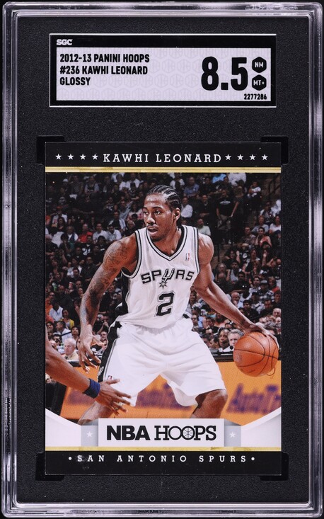 2013 Panini Prizm Purple Die-Cut Kawhi Leonard /49 #143 PSA 10 GEM