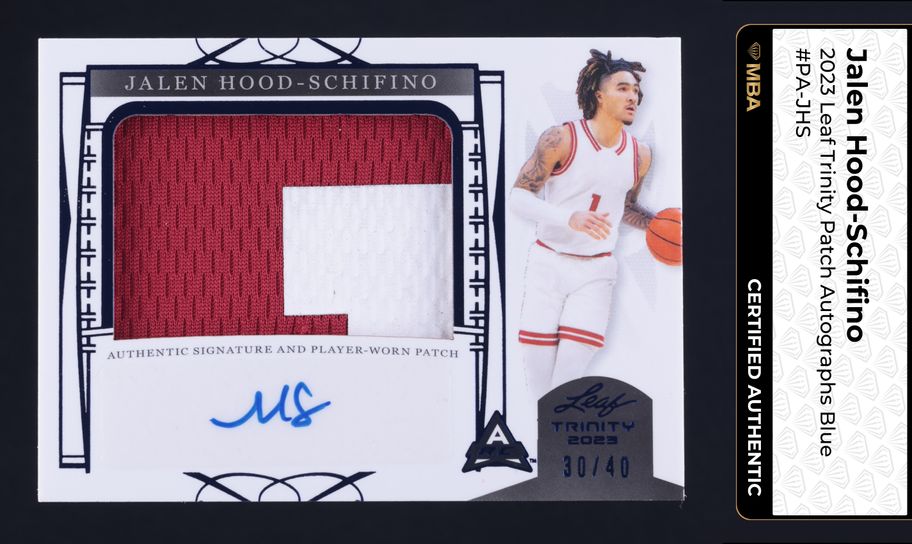 2023 Topps Chrome Certified Jalen Hood-Schifino ROOKIE AUTO #CRA