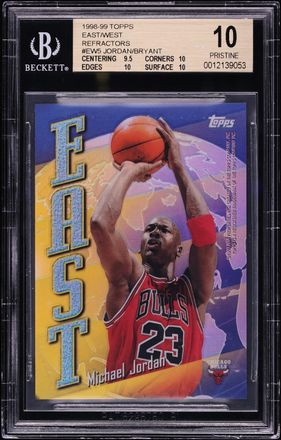 1998 Skybox Thunder Noyz Boyz Die-Cut Kobe Bryant #3 PSA 9 MINT on