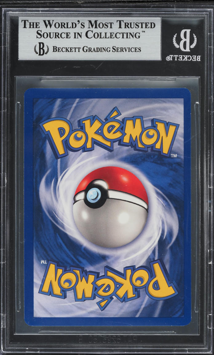 1999 Pokemon Base Set Shadowless 1st Ed Thick Stamp Holo Ninetales #12 BGS 9
