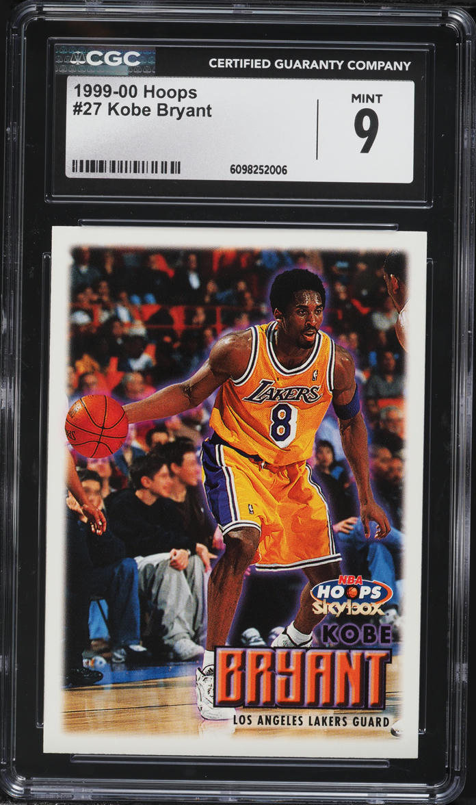 1999 Hoops Kobe Bryant #27 CGC 9 MINT