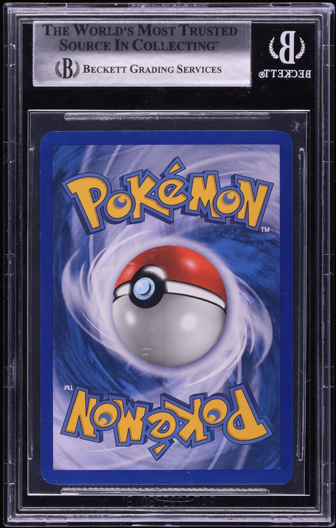2005 Pokemon EX Unseen Forces Holo Entei Gold Star #113 BGS 9 MINT