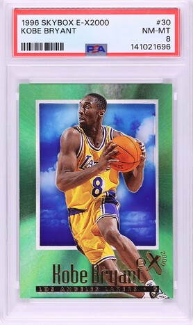 1996 Skybox E-X2000 Star Date 2000 Kobe Bryant ROOKIE #3 PSA 9