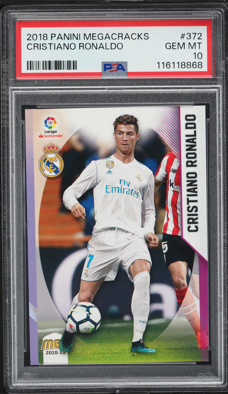 2018 Panini Prizm World Cup Cristiano Ronaldo #154 PSA 10 GEM MINT