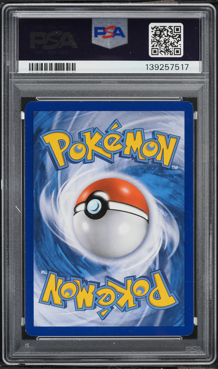 2015 Pokemon XY Roaring Skies Full Art M Rayquaza EX #105 PSA 8 NM-MT