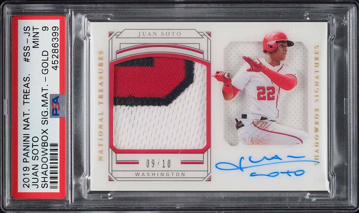 2018 Bowman's Best Refractor Juan Soto ROOKIE #29 PSA 10 GEM MINT