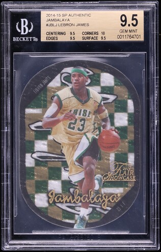 2003 SP Authentic LeBron James ROOKIE AUTO /500 #148 PSA 10 GEM
