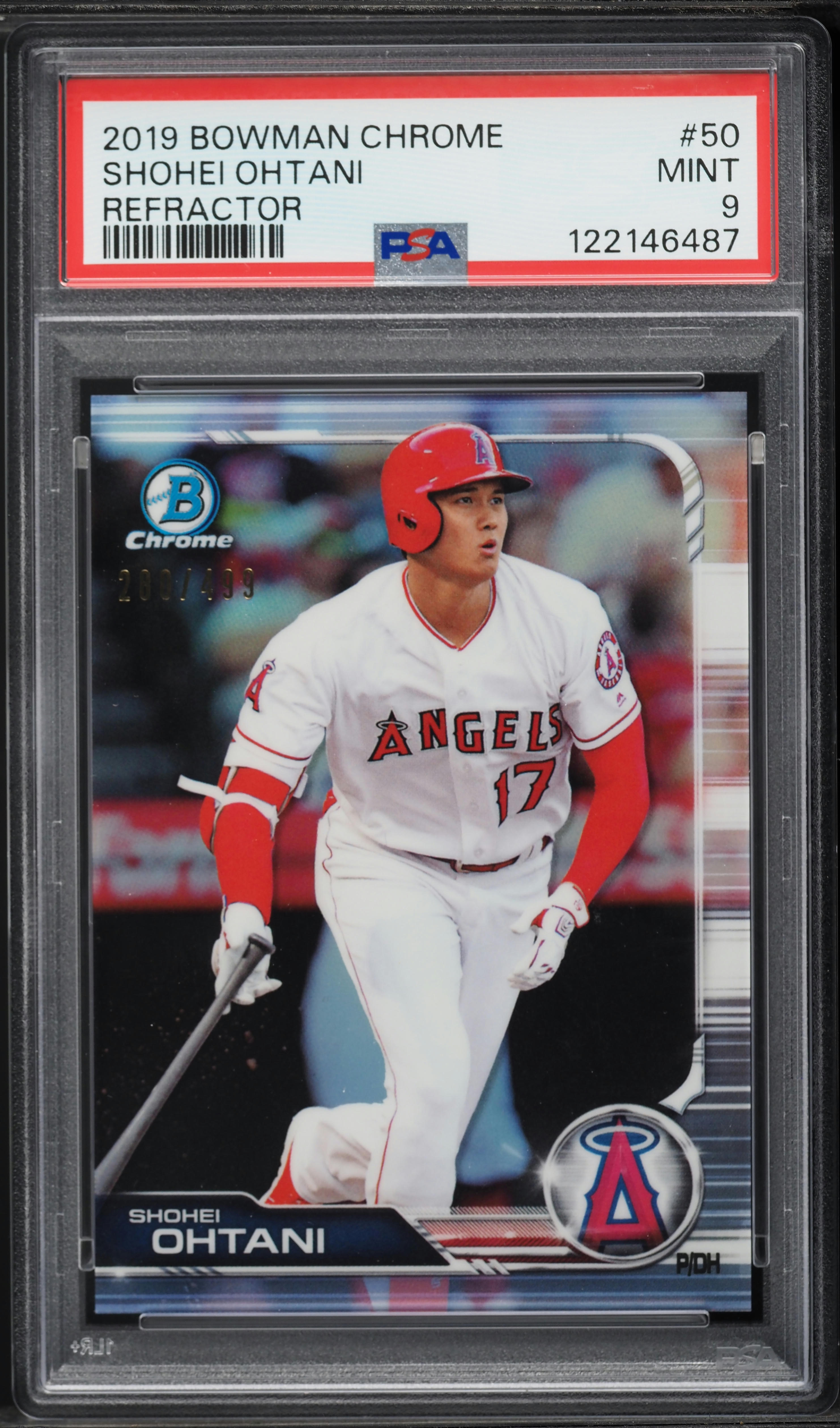 【PSA9鑑定品】大谷翔平2022 Bowman Chrome Sapphire PSA9鑑定品】大谷翔平2022 Bowman Chrome Sapphire Shohei Ohtani 2024