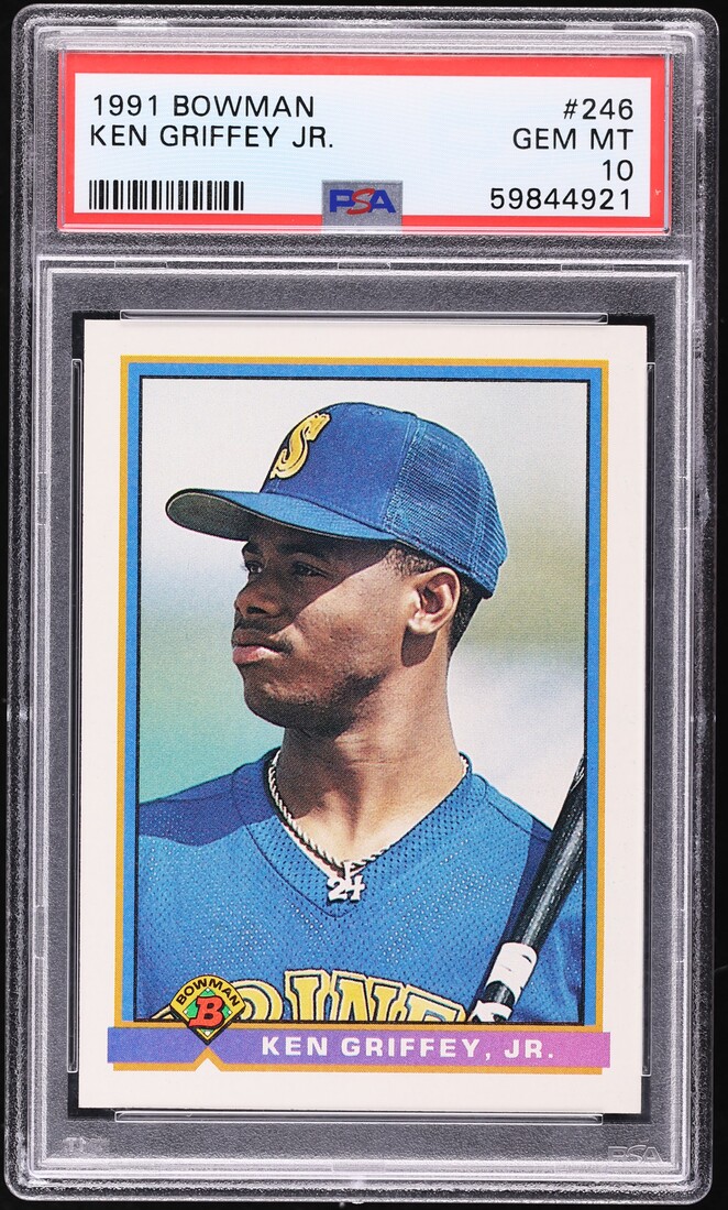 1991 Bowman Ken Griffey Jr. #246 PSA 10 GEM MINT