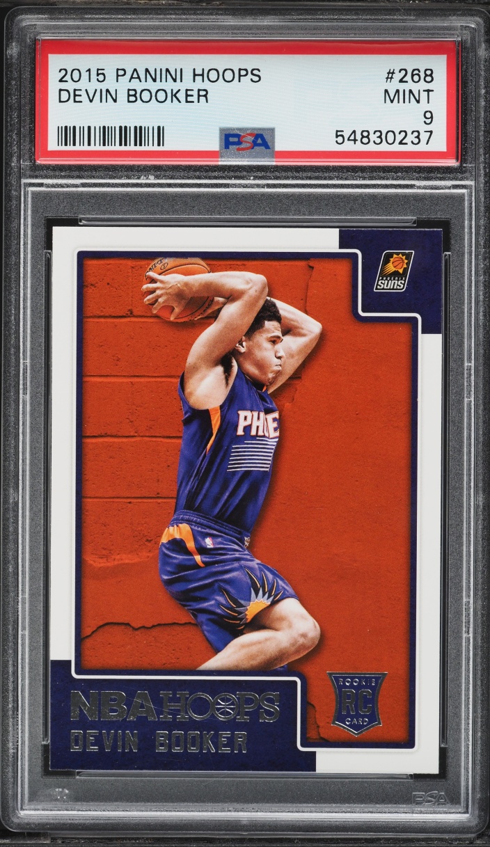 2015 Hoops Devin Booker ROOKIE #268 PSA 9 MINT