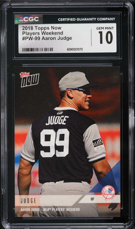 2018 Donruss Whammy! Aaron Judge #W4 PSA 10 GEM MINT on Fanatics