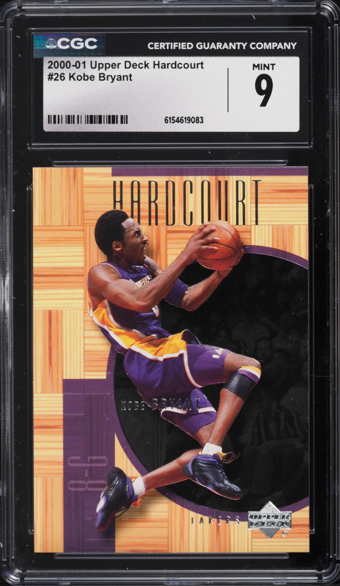 2000 Upper Deck Hardcourt Kobe Bryant #26 CGC 9 MINT