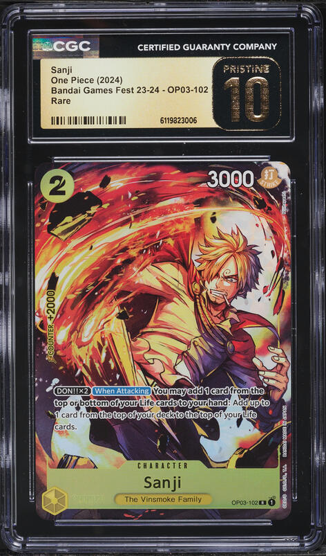 2024 One Piece Simplified Chinese 1st Anniversary Set Sanji #013