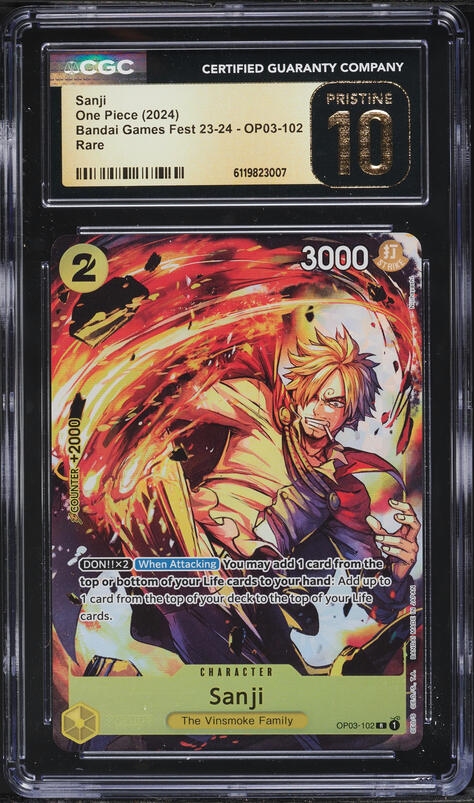 2024 One Piece Simplified Chinese 1st Anniversary Set Sanji #013