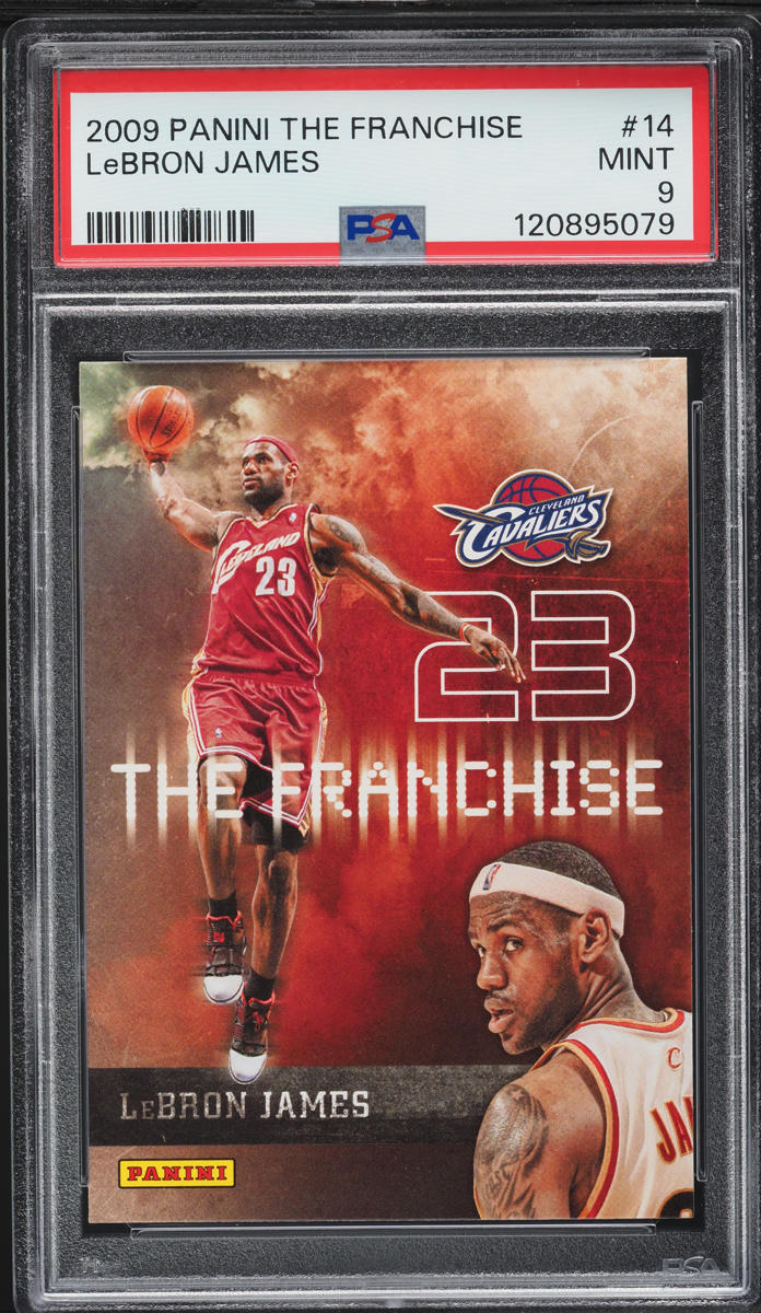 2009 Panini The Franchise LeBron James #14 PSA 9 MINT