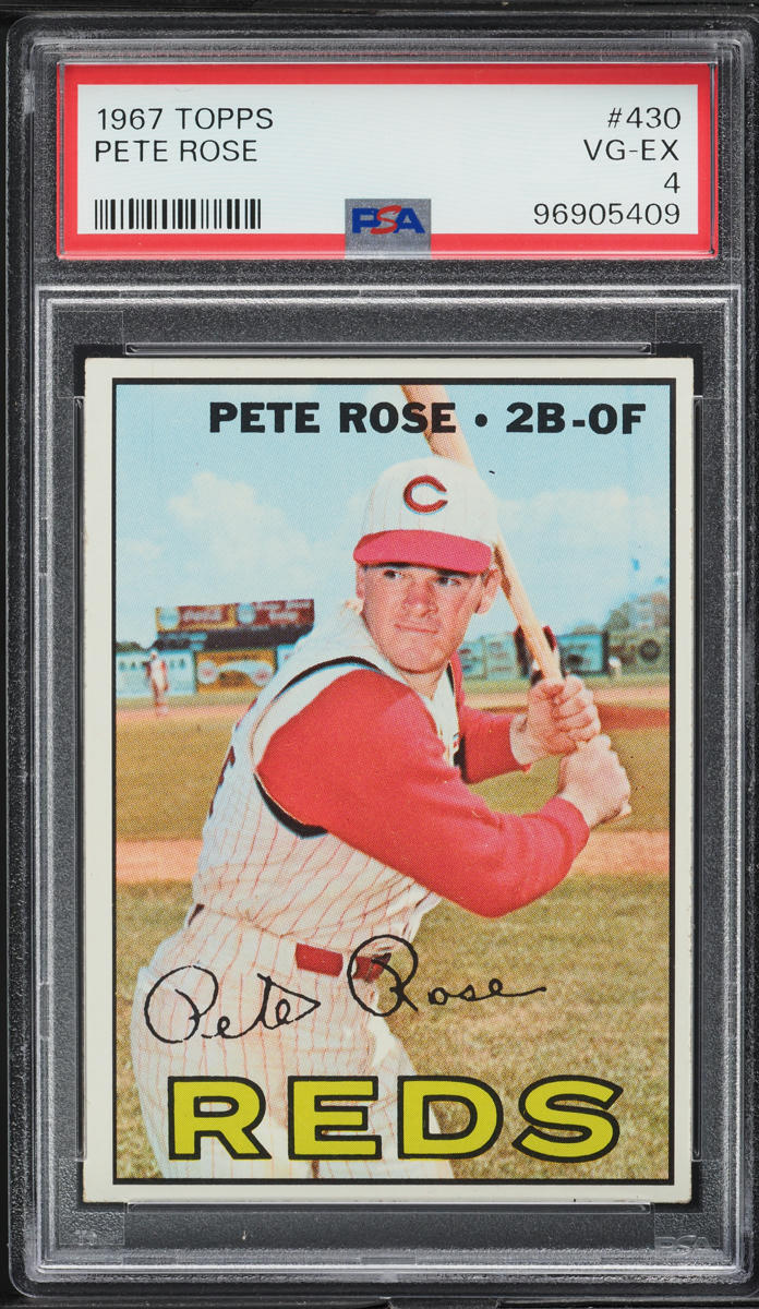 1967 Topps Pete Rose #430 PSA 4 VGEX