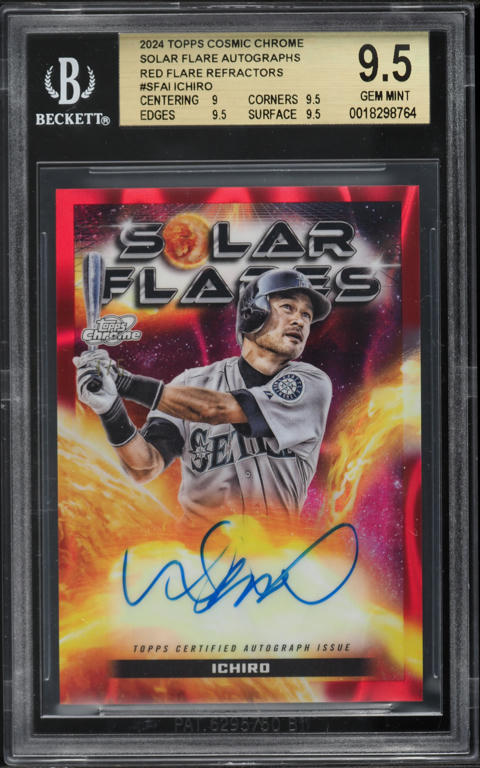 2024 Topps Black And White Ichiro #9 PSA 10 GEM MINT on Fanatics
