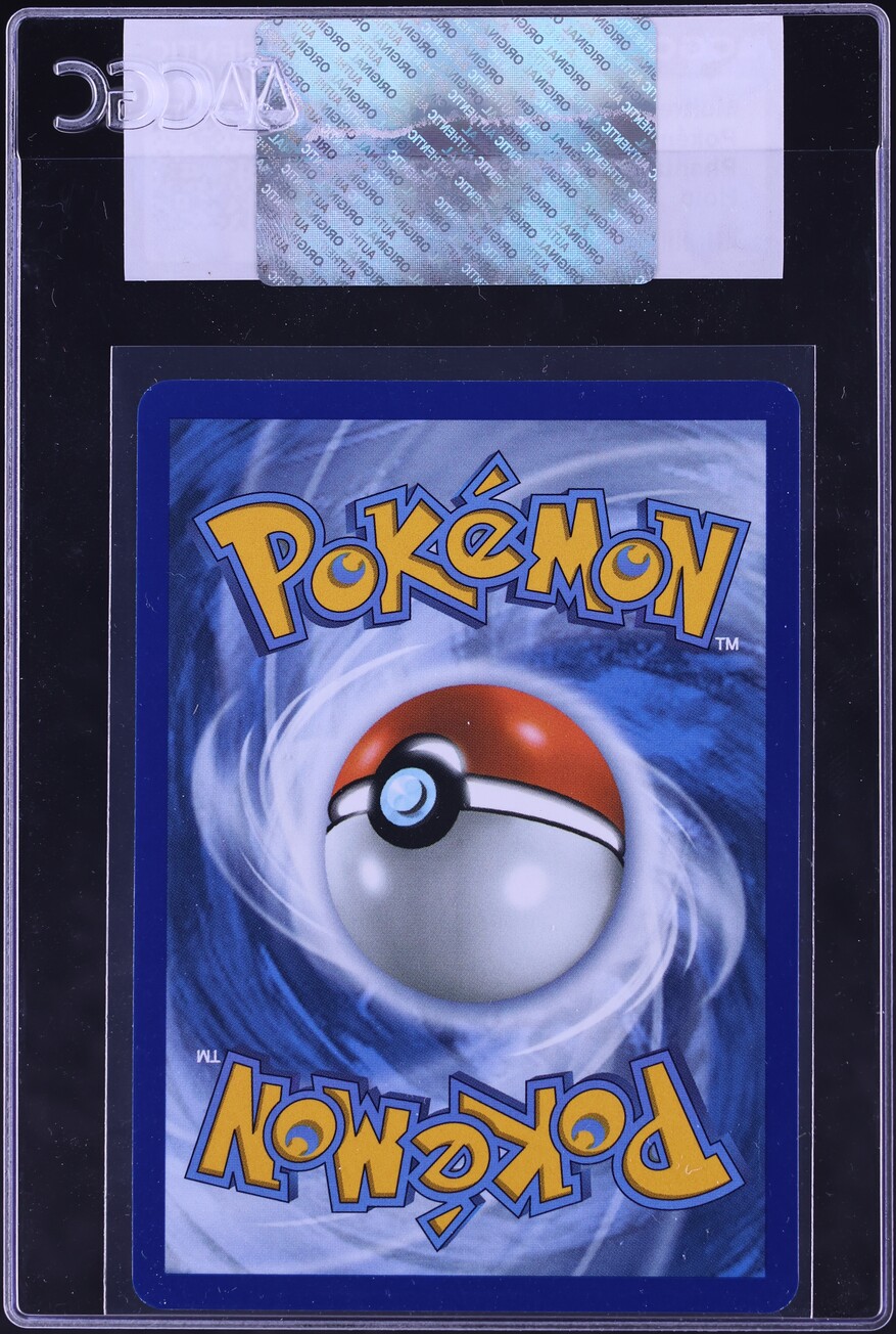 2025 Pokemon Mega Evolution Phantasmal Flames Holo Moltres #14 CGC AUTH