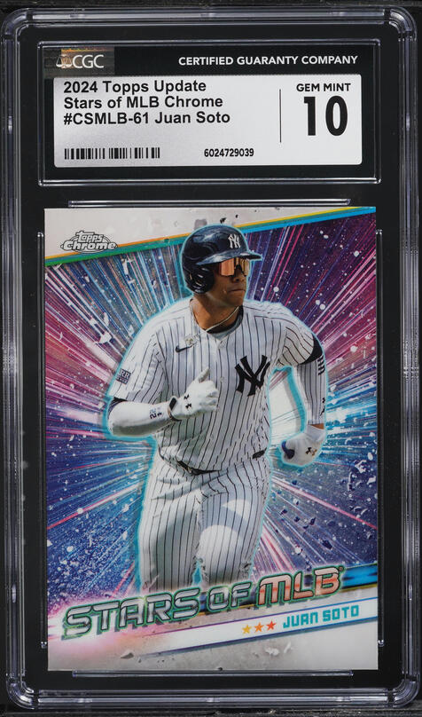 2025 Topps Stars Of MLB Juan Soto #SMLB22 PSA 10 GEM MINT on