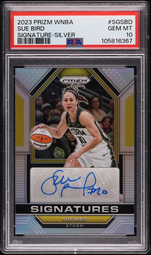 2024 Select WNBA Silver Flash Prizms #30 Sue Bird on Fanatics Collect