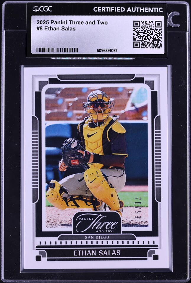 2023 Bowman Chrome Prospects Green Refractor Ethan Salas /99