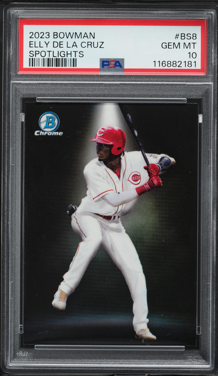 2023 Bowman Chrome Spotlights Elly De La Cruz PROSPECT #BS8 PSA 10 GEM MINT