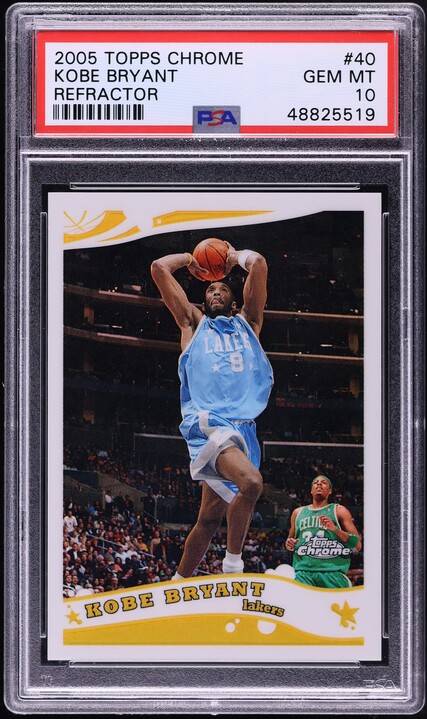 その他 2001 Topps Chrome refractor Kobe Bryant 2001 Topps Chrome