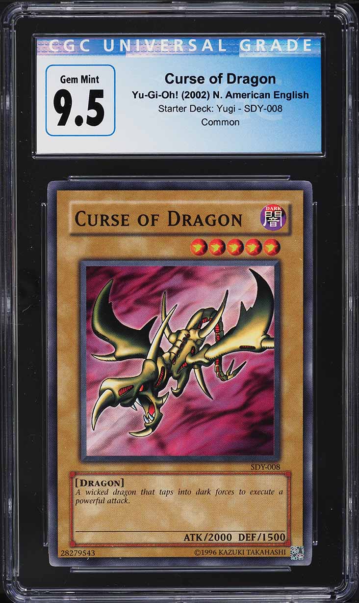 2002 Yu-Gi-Oh! Legend Of Blue-Eyes White Dragon Curse Of Dragon