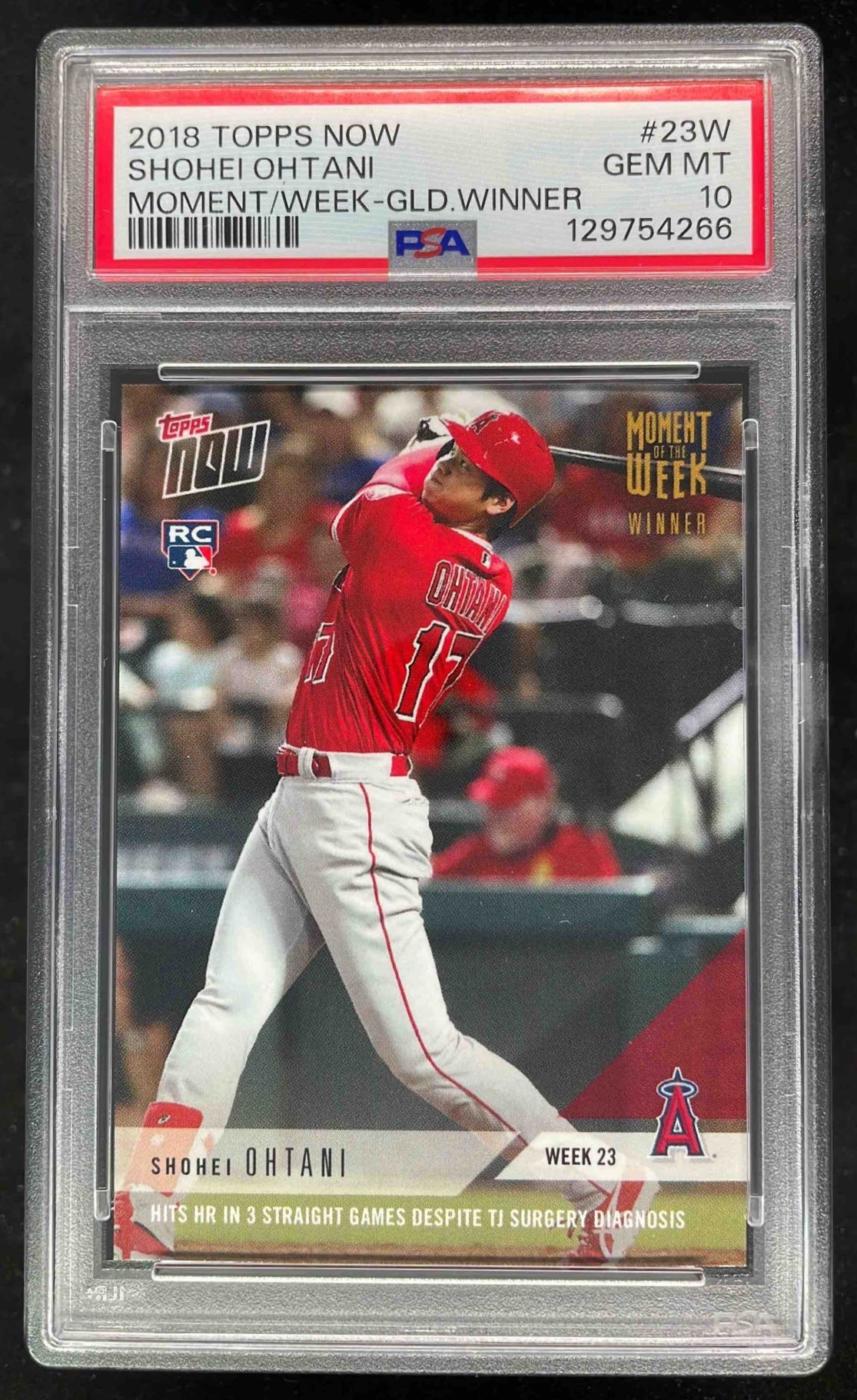 2023 Topps Now World Baseball Classic Shohei Ohtani #WBC-71 PSA 10