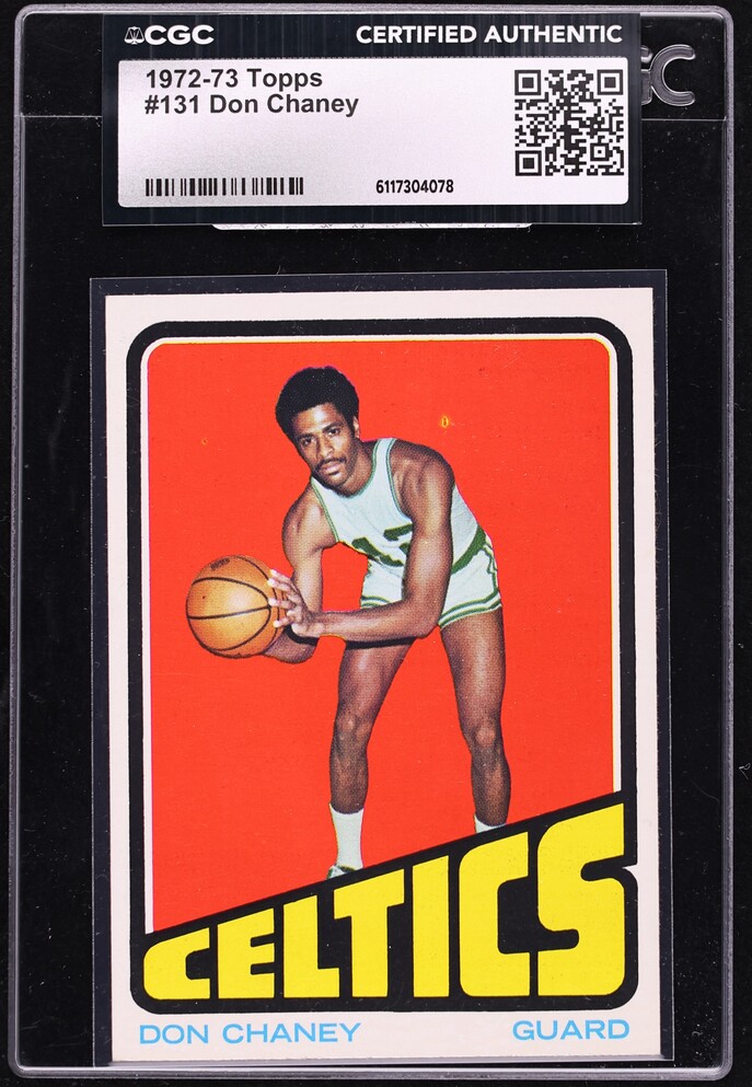 1972 Topps Basketball Don Chaney #131 CGC AUTH