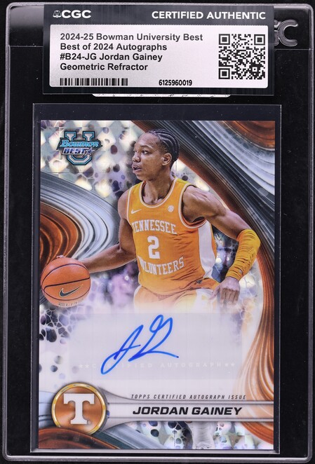 2024 Topps Five Star Jordan Walker AUTO #FSA-JWA SGC 9 MINT on