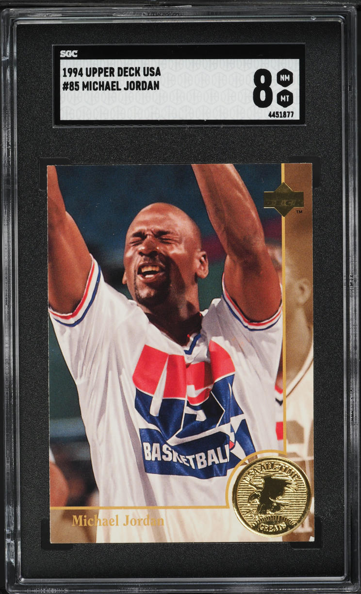 1994 Upper Deck USA Michael Jordan #85 SGC 8 NM-MT