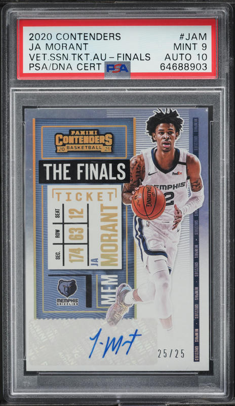 2019 Panini Chronicles Luminance Bronze Ja Morant ROOKIE RC #165
