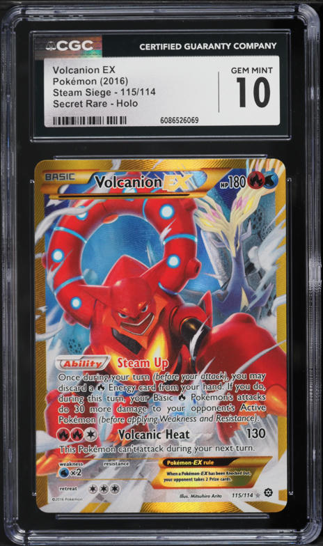 2025 Pokemon Japanese SV Battle Partners Full Art Volcanion EX