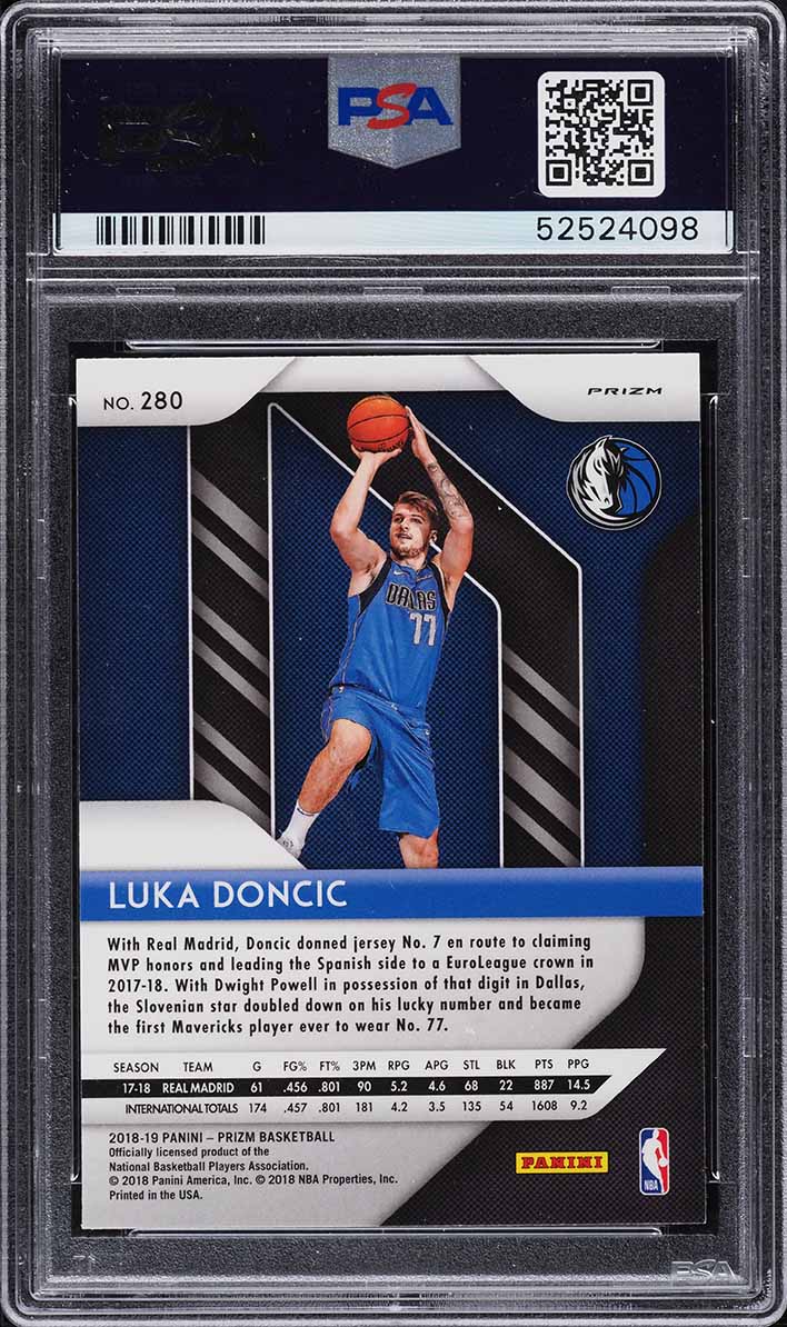 その他 2018 Panini Prizm Silver LUKA DONCIC Luka Doncic RC 2018/19 Panini Prizm #280 Silver Prizm Rookie
